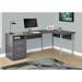 Latitude Run® L-Shaped Desk, 80"L Wood in Gray | 30 H x 80 W x 24 D in | Wayfair FC886176BE0F4D2BA3CF5E978DB49496