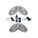 2009-2012 Lincoln MKS Front and Rear Brake Pad and Rotor Kit - TRQ BKA23105