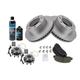2005-2010 Ford F350 Super Duty Front Brake Pad and Rotor and Wheel Hub Kit - TRQ