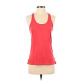 Nike Active Tank Top: Red Color Block Activewear - Women's Size Small