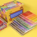 Ensemble de crayons de couleur à l'huile professionnels 520 pièces crayons de couleur doux pour