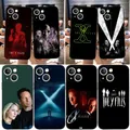 Coque arrière antichoc pour Apple iPhone The X Files iPhone 12 Pro 13 Mini 11 14 Max Xr X Xs 6 6s