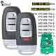 EllYECU-Porte-clés à distance pour Audi 315 MHz 433 MHz P/N: 8K0 868 959 E D H J G A4