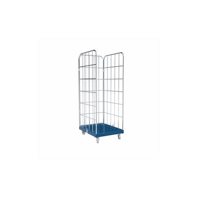 Rollbehälter 1650 KU blau, 682 x 815 mm, 3-seitig, Cr 3 Image