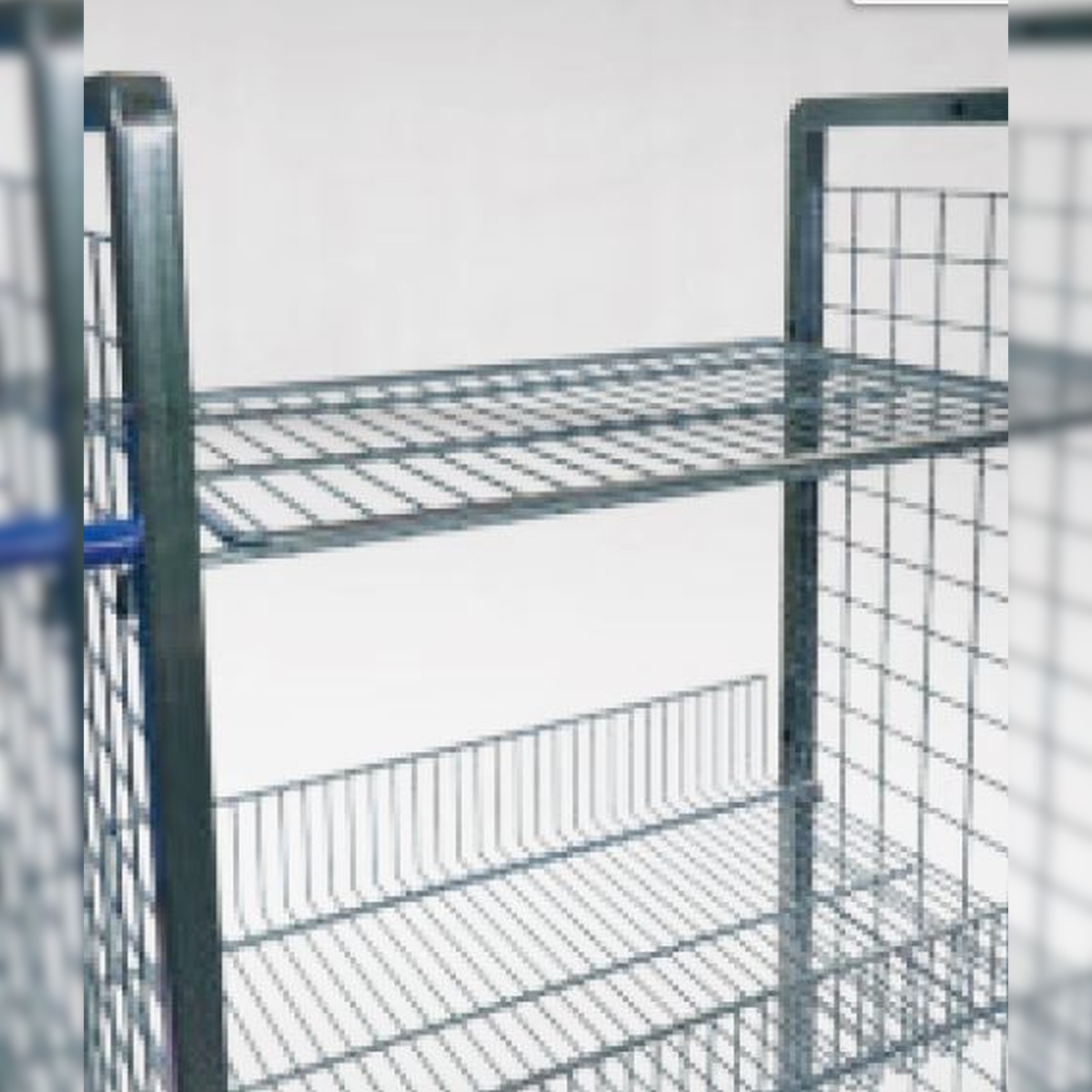 Drahtgitterzwischenboden für Kom.-Wagen KT 3, 500 x 1.330 mm, ohne AK / einlegbar, Cr 3 Image