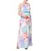 Pixie Floral Maternity/nursing Maxi Dress