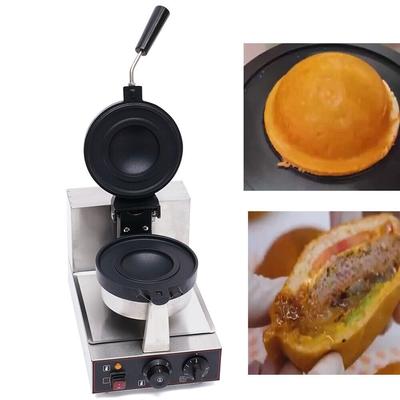 Commercial 1000W Electric Non Stick Burger Waffle Maker