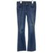 American Eagle Outfitters Jeans | American Eagle Outfitters Women's Supper Stretch Kick Boot Jeans Sz 4 Long Blue | Color: Blue | Size: 4