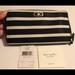Kate Spade Bags | Kate Spade Long Continental Wallet Stripes | Color: Black/White | Size: Os