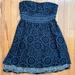 Free People Dresses | Free People Size 2 Strapless Dress | Color: Blue | Size: Xs