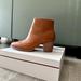 Madewell Shoes | Leather Ankle Boots: Madewell Mira Side Seam Ankle Boot In English Saddle | Color: Tan | Size: 6