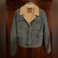 Levi's Jackets & Coats | Levi’s Original Trucker Sherpa Denim Jacket | Color: Blue | Size: S