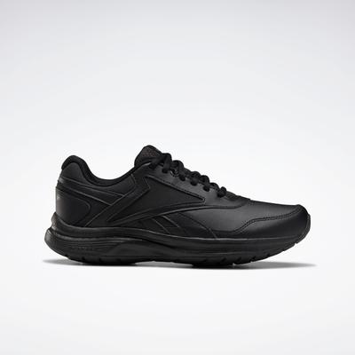 Walkingschuh REEBOK "WALK ULTRA 7.0 DMX MAX", Gr. 36, schwarz, Leder, Synthetik, sportlich, Schuhe