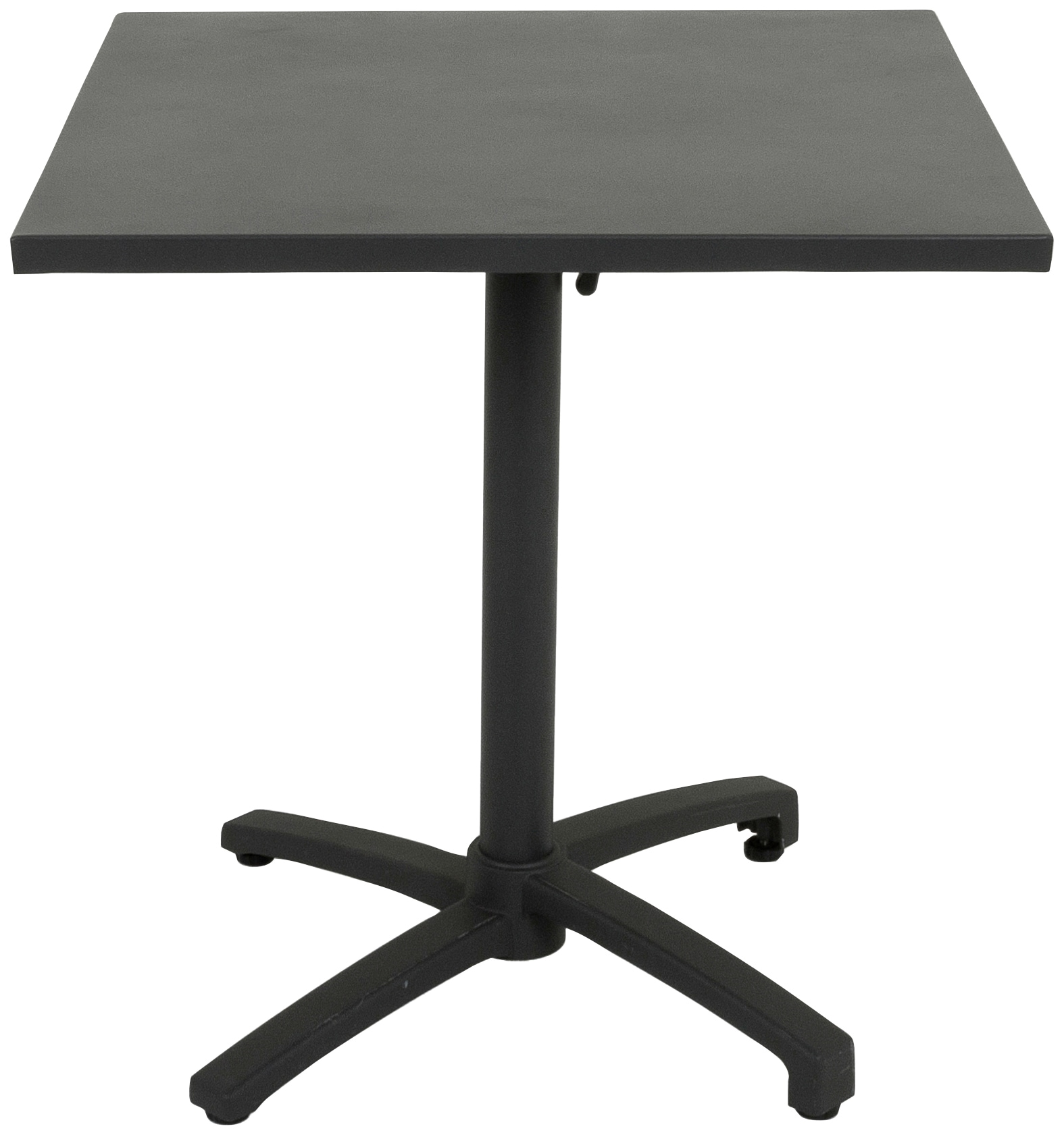 Gartentisch GARDEN PLEASURE "TREVISO", grau (anthrazit, anthrazit, anthrazit), H:74cm, Aluminium, Tische, klappbar