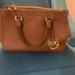 Michael Kors Bags | Cognac Michael Kors Bag | Color: Gold/Tan | Size: Os