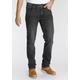 Straight-Jeans AJC Gr. 33, Länge 32, schwarz (black used) Herren Jeans Straight Fit