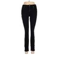 Gap Jeans - Mid/Reg Rise Skinny Leg Denim: Black Bottoms - Women's Size 27 - Black Wash