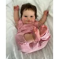 Bebe Reborn Dolls avec cheveux enracinés Maddie Girl Butter Soft Cuddle Body High Paint Visible