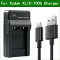 Lanfulang KLIC-7006 K7006 Chargeur de Batterie pour Appareil Photo Numérique pour Kodak M200 M522