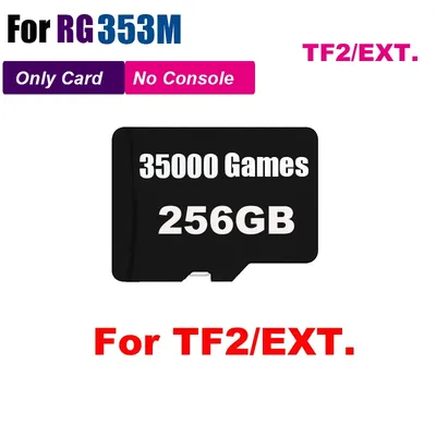 Carte SD pour ANBERAlfred "RG353M" jeux préchargés carte TF 256 Go 40 000 Go 256 Go 30 000 Go