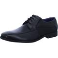 Halbschuhe, Leder, Business, elegant, Blockabsatz, für Herren