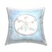 Stupell Sand Dollar Coastal Sea Life Printed Throw Pillow Design by Diannart