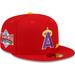 Men's New Era x Just Don Red Los Angeles Angels 1989 MLB All-Star Game 59FIFTY Fitted Hat