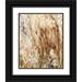 Stelfox Norm 15x18 Black Ornate Wood Framed with Double Matting Museum Art Print Titled - Tree Texture Triptych III