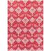 Mark&Day Area Rugs 8x11 Dewey Global Red Area Rug (8 x 11 )