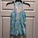 Lilly Pulitzer Other | Lilly Pulitzer Sleeveless Romper | Color: Blue/Green | Size: Xl (12-14)