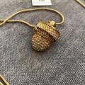 Madewell Jewelry | Madewell Acorn Necklace | Color: Gold | Size: Os