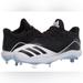 Adidas Shoes | Adidas Women's Icon V Bounce Baseball Shoe Black New Women’s Size 9 | Color: Black/White | Size: 9