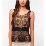 Urban Outfitters Tops | Nom De Plume By Yaya Tank Top | Color: Black/Red | Size: S