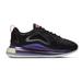 Nike Shoes | 2019 Nike Air Max 720 Black Running Shoes Cd2047-001 Women 9.5 | Color: Black/Pink | Size: 9.5