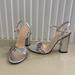 Gucci Shoes | Gucci Marmont Sequin Heels Sparkle Glitter Gg | Color: Gray/Silver | Size: 7.5