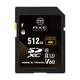 AXE MEMORY 512GB SD Card, Read Speed Up to 245MB/s, UHS-II U3 V60 4K UHD, Professional Grade SDXC Memory Card