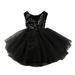 NKOOGH Flared Girl Dress Summer Clothes for Toddler Girls Baby Girl Mesh Tulle Birthday Dresses Tutu Sleeveless Pageant Party Dress Toddler Girl Wedding Clothes
