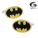 IGame Chauve-Souris boutons de Manchette Jaune Couleur Nouveauté Superhéros Design boutons de