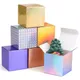 Boîte en papier carrée boîte d'emballage boîte à bonbons de fête de vacances boîte-cadeau boîte