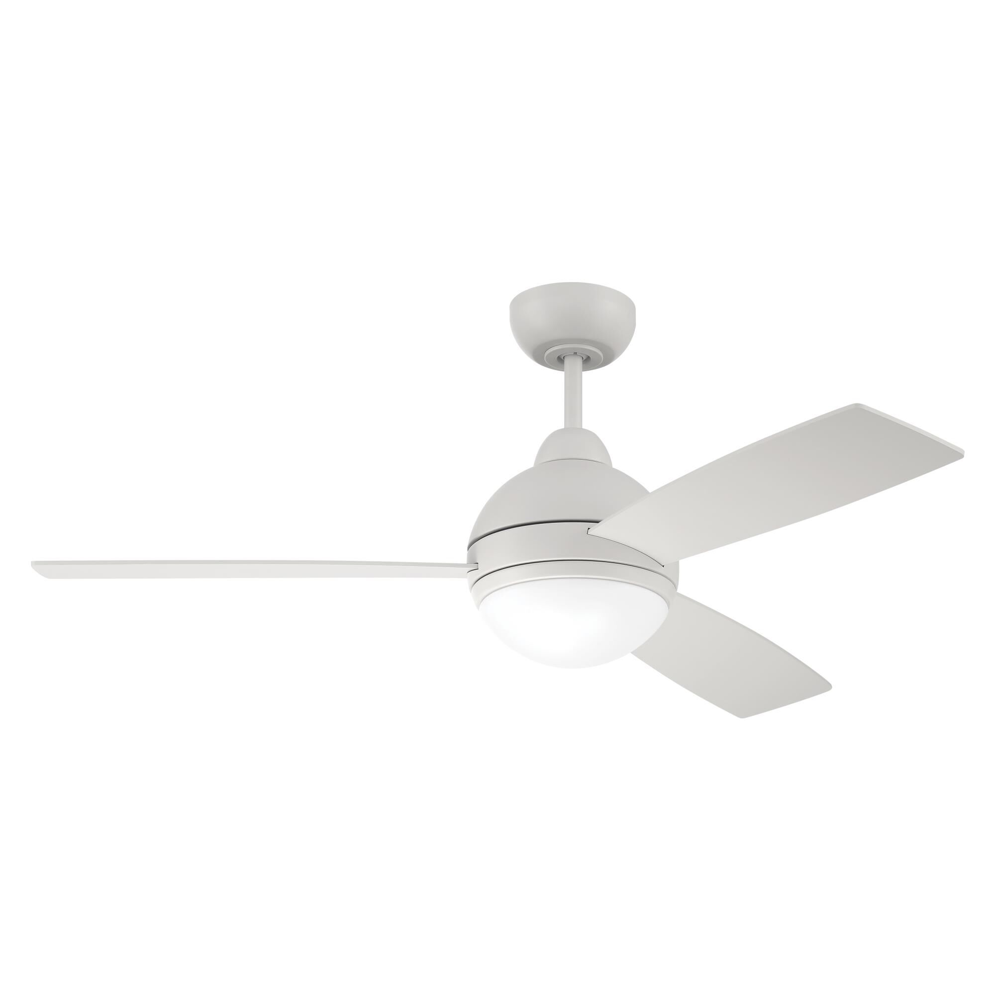 Craftmade Keen 48 Inch Ceiling Fan with Light Kit - KNE48W3