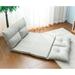 Adjustable Fabric Folding Chaise Lounge Sofa Floor Couch and Sofa