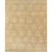 Canvello Ottoman Transitional Hand-Knotted Lamb's Wool Area Rug- 8'2" X 10'1" - Beige - 8' 2" X 10' 1"