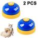 Pet Bell 2 Pack Metal Bell Dog With Non Skid Rubber Dog Door Bell