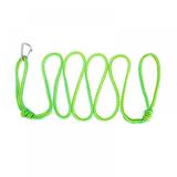 1Pc 15FT Premium Dock Lines Heavy Duty Braided Line Marine Rope For Jet Ski Watercraft Boat Kayaking Marine Ropes With Stainless Clip Green