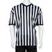 Soccer Referee Costume Jersey Football Shirt Retro Mens Top for Football Game or Casual Wear S V-neck