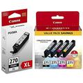 Canon 1804229 PGI 270 XL/CLI 271 Black/Color Ink Cartridge High Yield