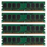 4X 2GB DDR2 PC2-5300 667MHz 240Pin 1.8V Desktop DIMM Memory RAM for for AMD(2GB/667)