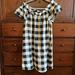 Anthropologie Dresses | Anthropologie Coreylynncalter Black White Checkered Dress Size Xs Fits Like S/M | Color: Black/White | Size: Xs