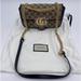 Gucci Bags | Gucci Gg Marmont Mini Shoulder Bag Black & Brown | Color: Black/Brown | Size: Os