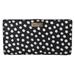 Kate Spade New York Bags | Kate Spade Wallet Stacy Black White Musical Dot Bifold Snap Close Coated Canvas | Color: Black/White | Size: Os